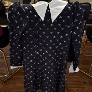 Kids Skull Print Halloween Costume